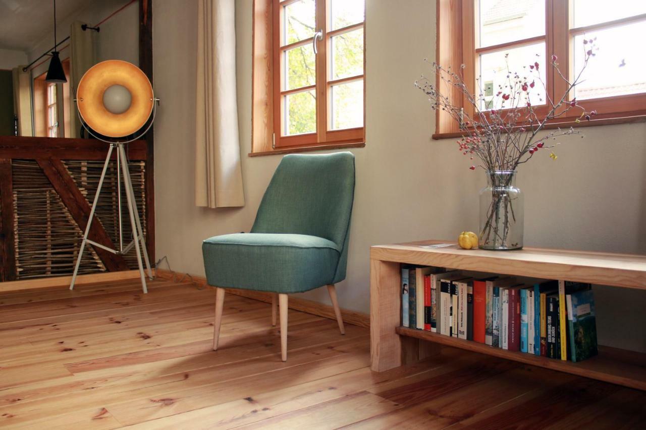 Ferienhaus -Kaisereinsde - In Lehmbauweise Parken Gratis クヴェードリンブルク エクステリア 写真