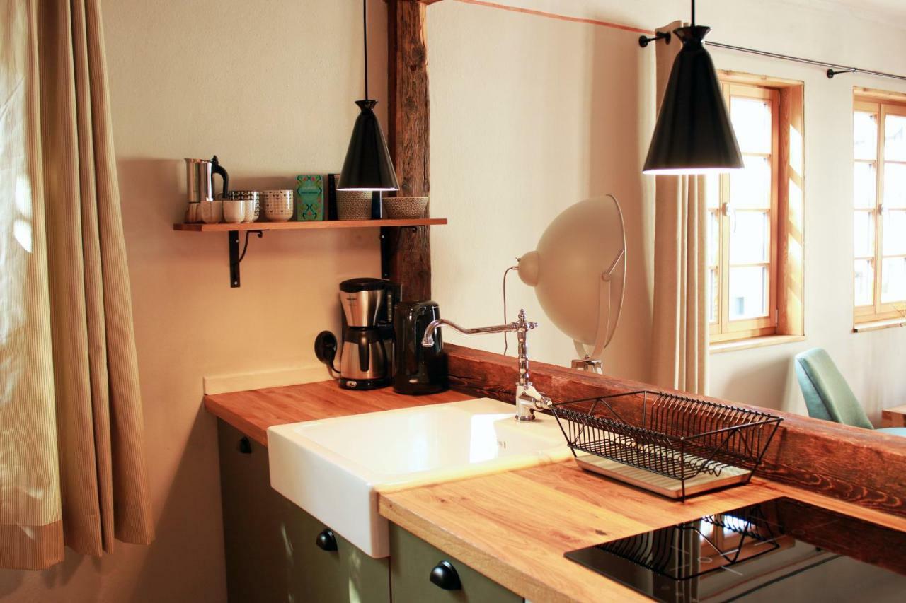 Ferienhaus -Kaisereinsde - In Lehmbauweise Parken Gratis クヴェードリンブルク エクステリア 写真