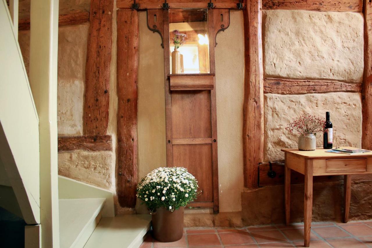 Ferienhaus -Kaisereinsde - In Lehmbauweise Parken Gratis クヴェードリンブルク エクステリア 写真